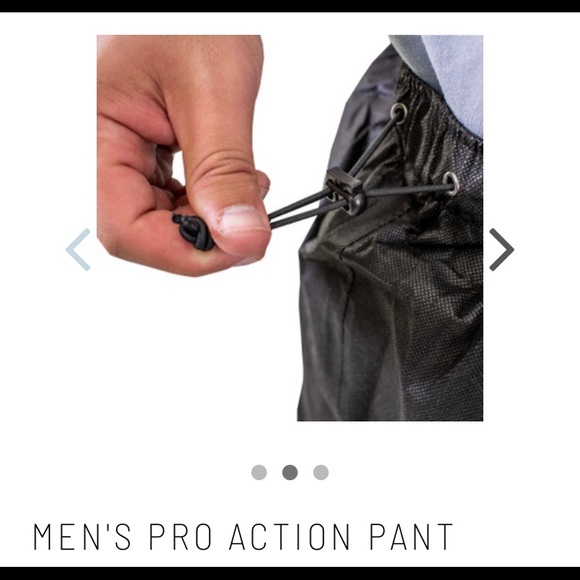 Men’s medium sized pro action pants frogg togg’s black condition NEW - Picture 4 of 4